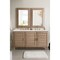 James Martin Vanities Portland 60in Double Vanity Whitewashed Walnut w/ 3 CM Eternal Marfil Quartz Top 620-V60D-WW-3EMR - alternate 3